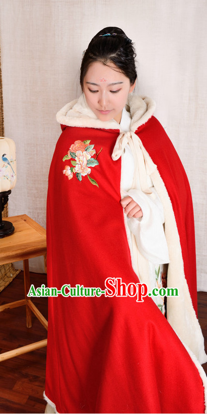 Chinese Traditional Hanfu Mantle Cape