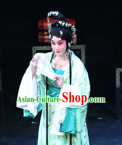 Chinese Beijing Opera Hair Accessories and Wigs