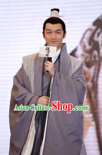 Traditional Ancient Chinese Scholar Costumes for Men