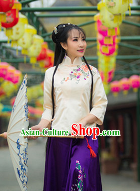 Chinese Minguo Time Female Clothes