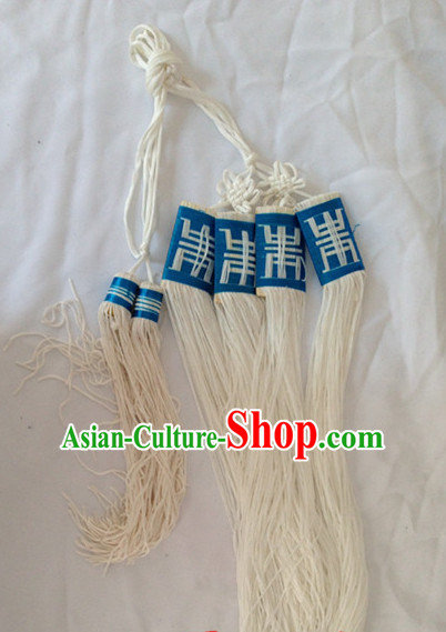 Chinese Handmade Beijing Opera Long Robe Belt Decorations