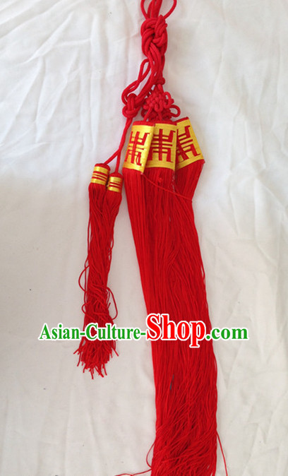 Chinese Handmade Beijing Opera Long Robe Belt