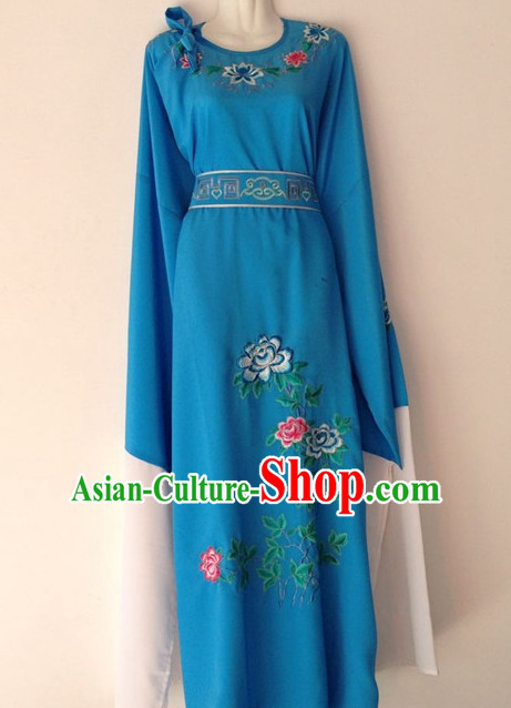 Long Sleeves Chinese Beijing Opera Xiao Sheng Long Garment