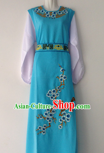 Chinese Opera Plum Blossom Embroidered Dresses