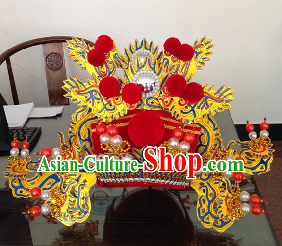 Chinese Beijing Opera Emperor Hat