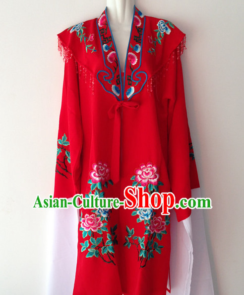 Long Sleeve Beijing Opera Female Long Robe