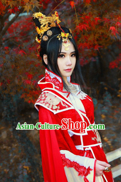 Chinese Traditional Princess Hair Accessories Phoenix Set