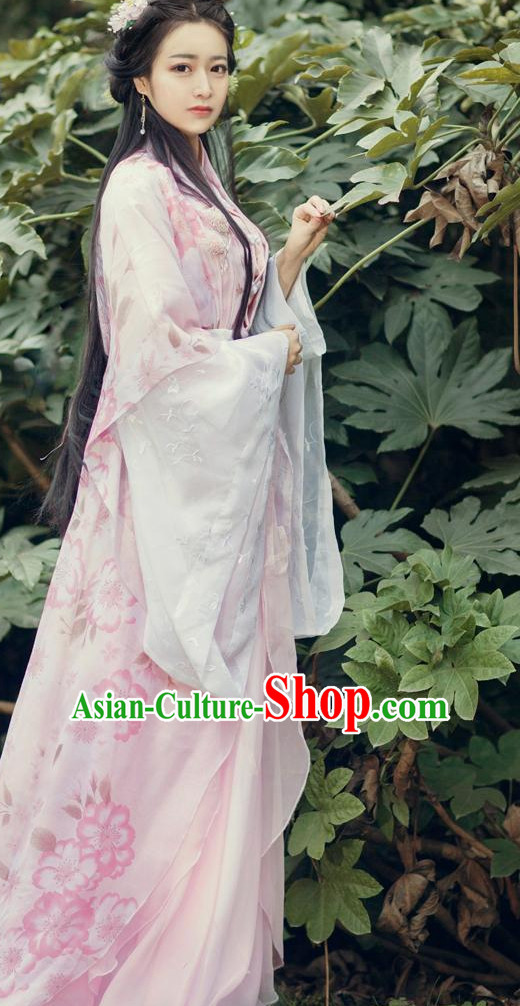 Chinese Style Female Hanfu Dress