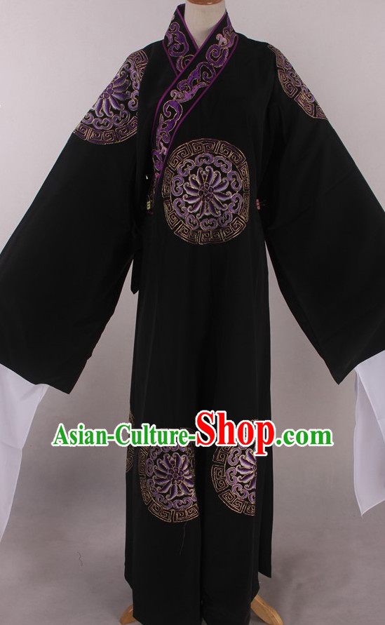 Chinese Traditional Oriental Clothing Theatrical Costumes Opera Costume Long Robe for Men