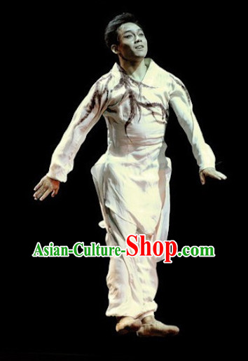 Chinese Classical Dancing Costumes Complete Set for Men