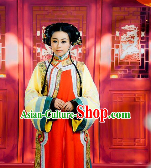 Chinese Traditional Long Robe for Women