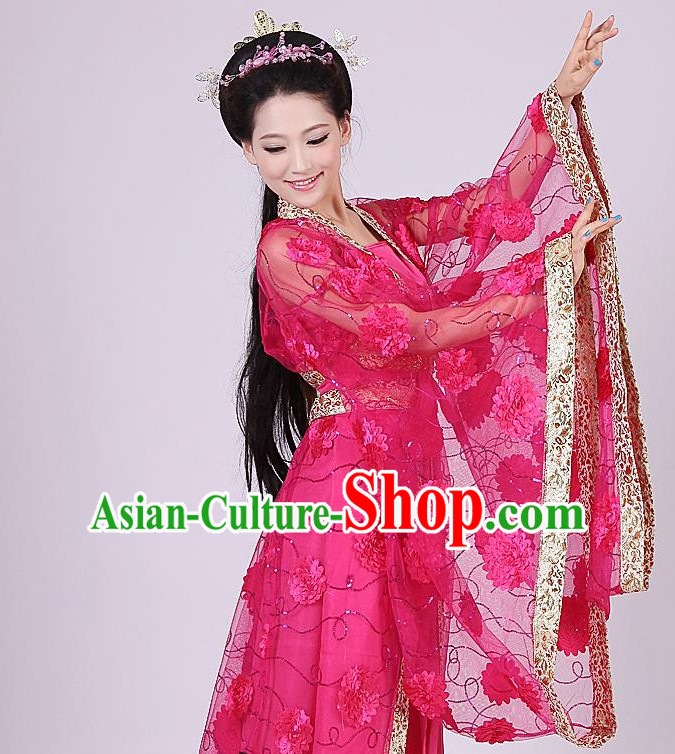 Traditional Ancient Chinese Fairy Costumes for Women