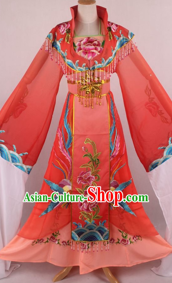 Chinese Traditional Oriental Clothing Theatrical Costumes Opera Phoenix Costumes