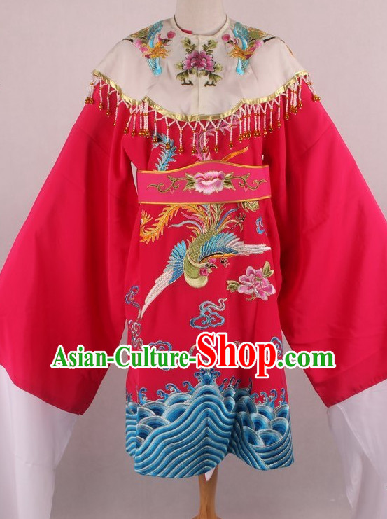 Chinese Traditional Oriental Clothing Theatrical Costumes Opera Phoenix Costumes for Kids