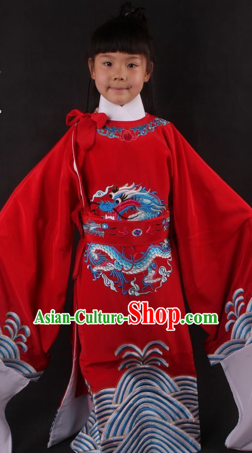 Traditional Chinese Dress Chinese Clothes Ancient Chinese Clothing Theatrical Costumes Opera Cultural Costume for Kids