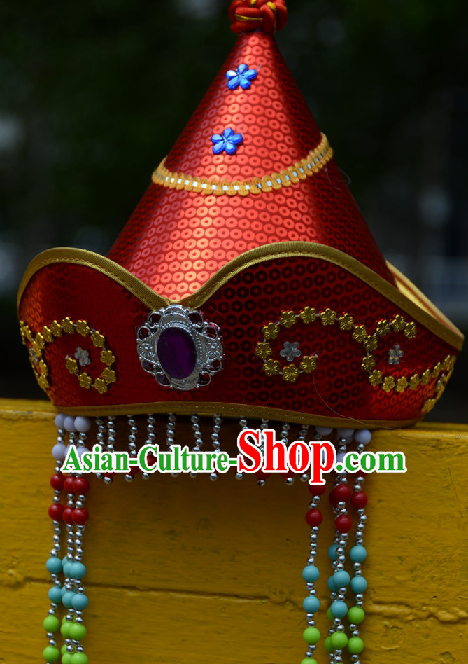 Traditional Chinese Mongolian Hat