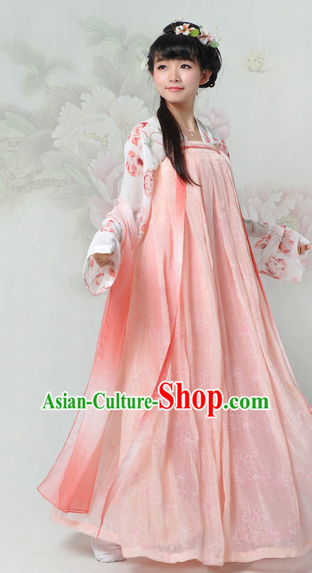 Chinese Hanfu China Shopping Asian Fashion Plus Size Clothing Clothes online Oriental Dresses Ancient Costumes and Hair Accessories Complete Set