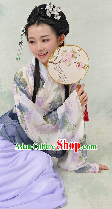 Chinese Hanfu China Shopping Asian Fashion Plus Size Clothing Clothes online Oriental Dresses Ancient Costumes and Hair Accessories Complete Set