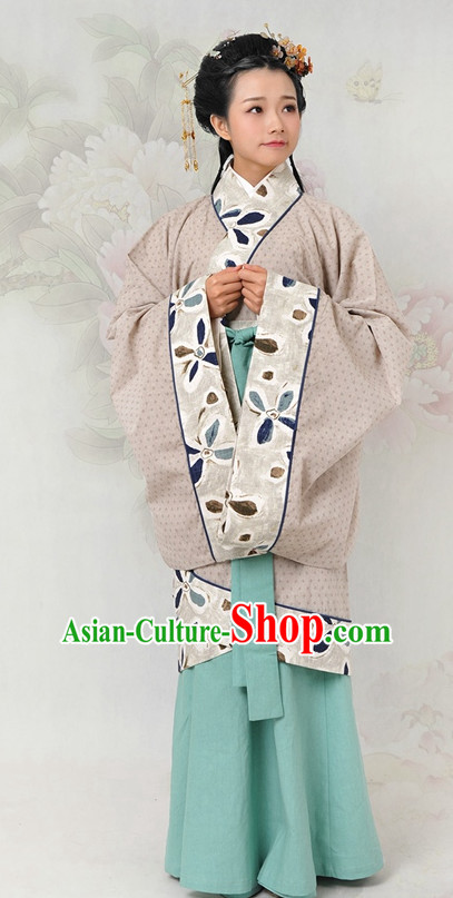 Chinese Hanfu China Shopping Asian Fashion Plus Size Clothing Clothes online Oriental Dresses Ancient Costumes and Hair Accessories Complete Set