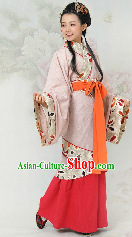 Chinese Hanfu China Shopping Asian Fashion Plus Size Clothing Clothes online Oriental Dresses Ancient Costumes and Hair Accessories Complete Set