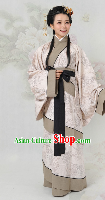 Chinese Hanfu China Shopping Asian Fashion Plus Size Clothing Clothes online Oriental Dresses Ancient Costumes and Hair Accessories Complete Set