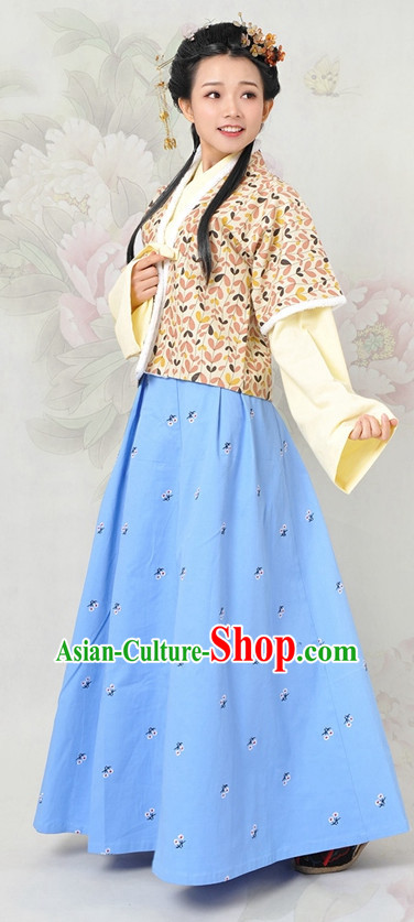 Chinese Hanfu China Shopping Asian Fashion Plus Size Clothing Clothes online Oriental Dresses Ancient Costumes and Hair Accessories Complete Set