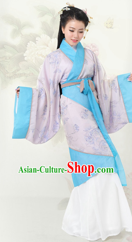 Chinese Hanfu China Shopping Asian Fashion Plus Size Clothing Clothes online Oriental Dresses Ancient Costumes and Hair Accessories Complete Set