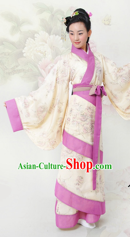 Chinese Hanfu China Shopping Asian Fashion Plus Size Clothing Clothes online Oriental Dresses Ancient Costumes and Hair Accessories Complete Set