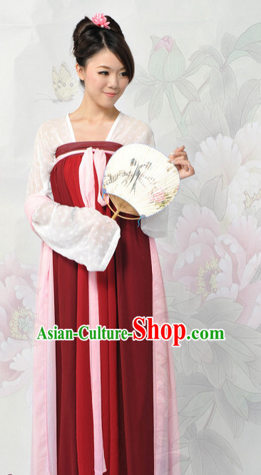 Chinese Hanfu China Shopping Asian Fashion Plus Size Clothing Clothes online Oriental Dresses Ancient Costumes and Hair Accessories Complete Set