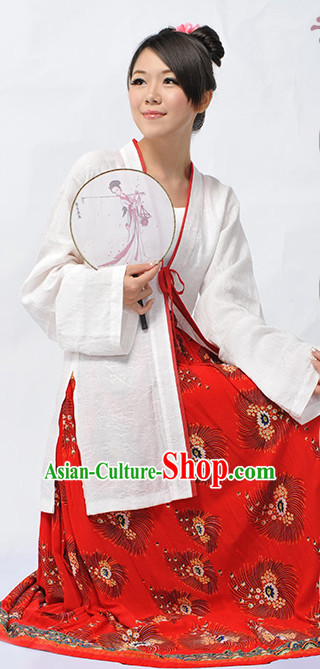 Chinese Hanfu China Shopping Asian Fashion Plus Size Clothing Clothes online Oriental Dresses Ancient Costumes and Hair Accessories Complete Set