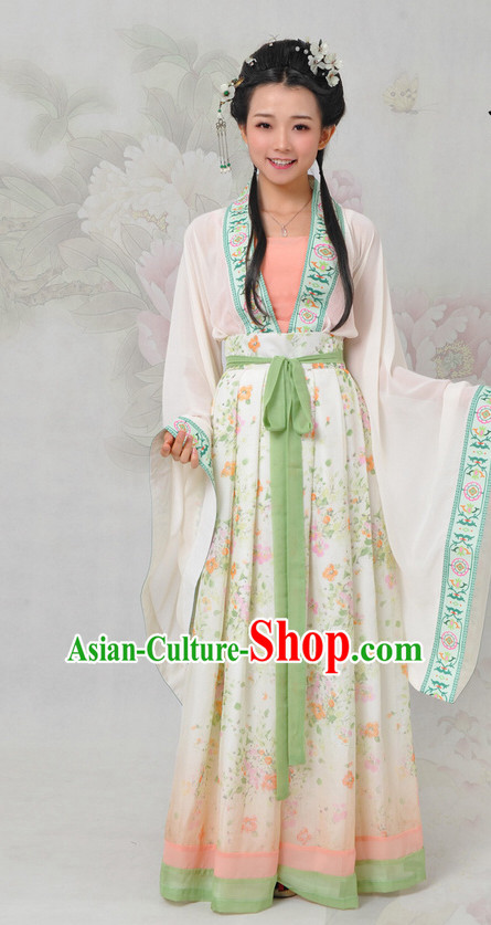 Chinese Hanfu China Shopping Asian Fashion Plus Size Clothing Clothes online Oriental Dresses Ancient Costumes and Hair Accessories Complete Set