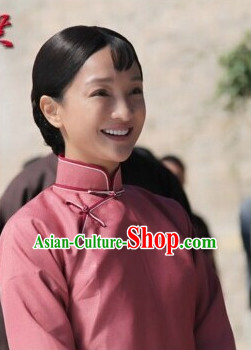 Chinese Traditional Mandarin Blouse Clothes for Women