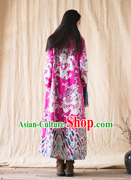 Chinese Traditional Mandarin Dragon Robe for Men or Women