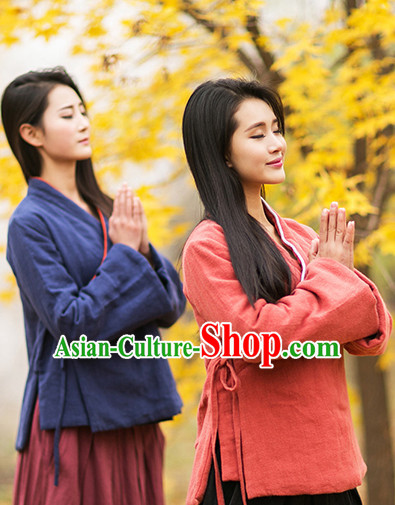 Chinese Traditional Mandarin Clothes Complete Set for Women