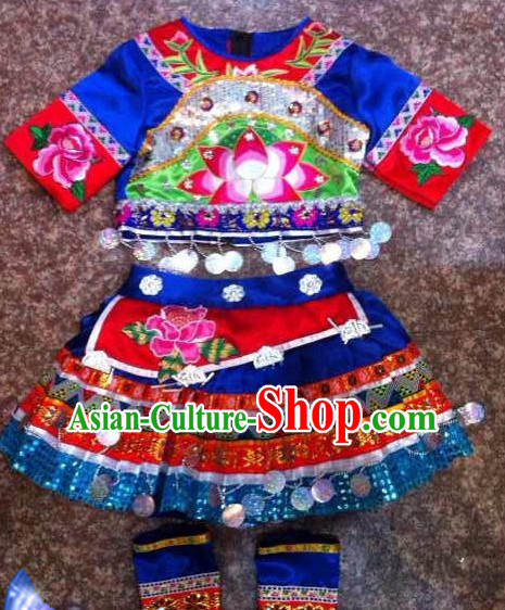 Traditional Chinese Dance Costumes for Kids