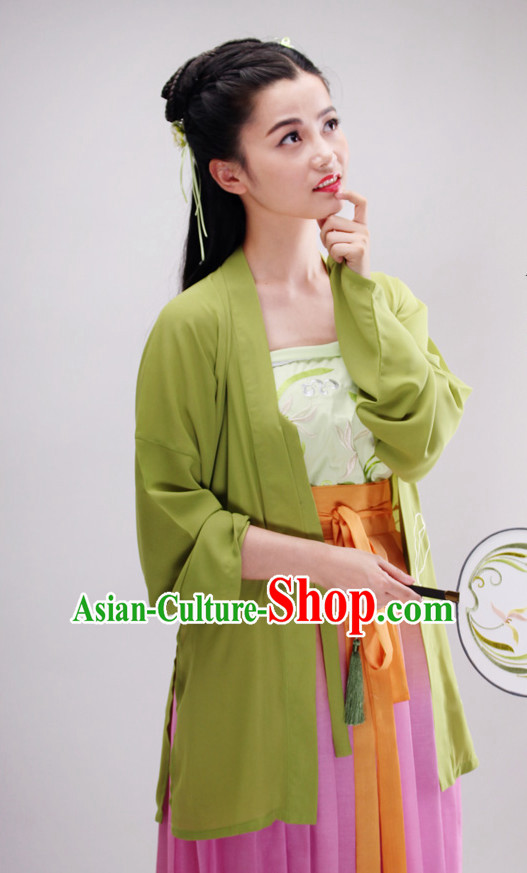 Ancient Chinese Oriental Dress Complete Set for Women