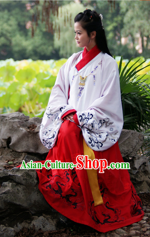 Ancient Chinese Female Suit Complete Set