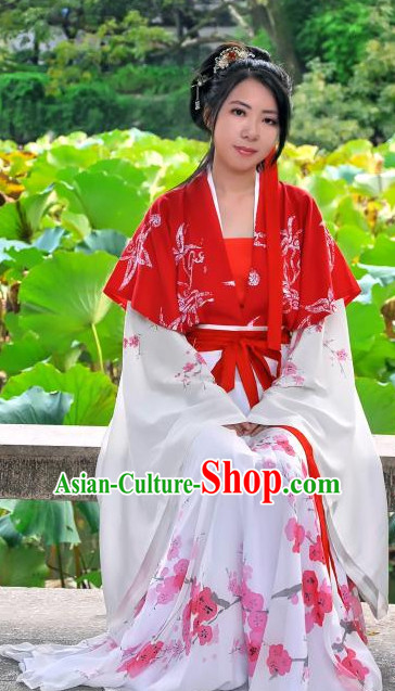 China Ancient Cultural Garment Hanfu Clothes for Women