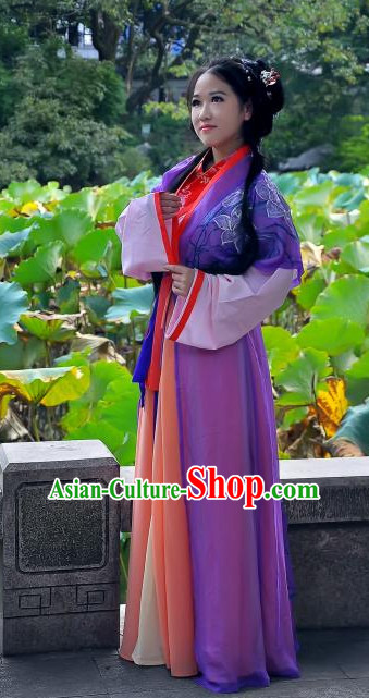 China Ancient Cultural Garment Hanfu Clothes Suits for Women