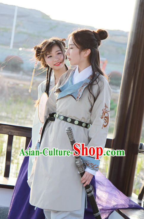 Chinese Ancient Swords Player Costumes