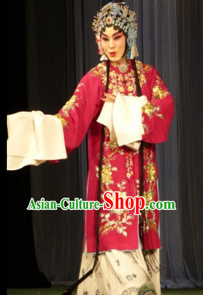 Chinese Traditonal Beijing Opera Long Robe for Women