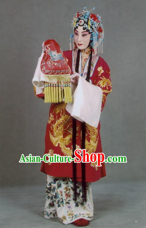 Chinese Traditonal Beijing Opera Brides Wedding Dress