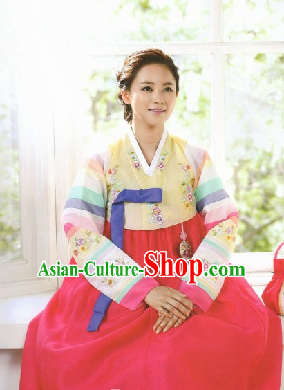 Korean Han Bok Outfit Clothes for Women