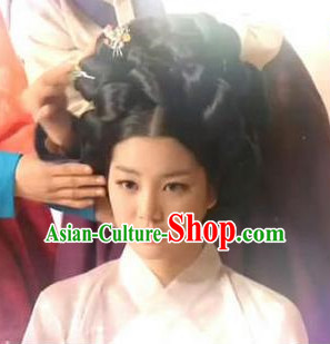 Ancient Korean Palace Beauty Black Wig