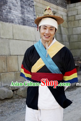 Ancient Korean Dancer Costume for Men