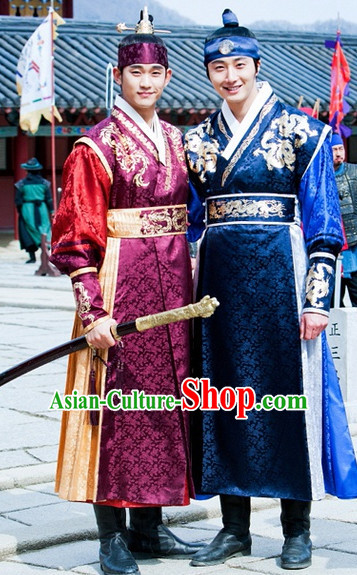 Korean Swordsman and Archer Costumes