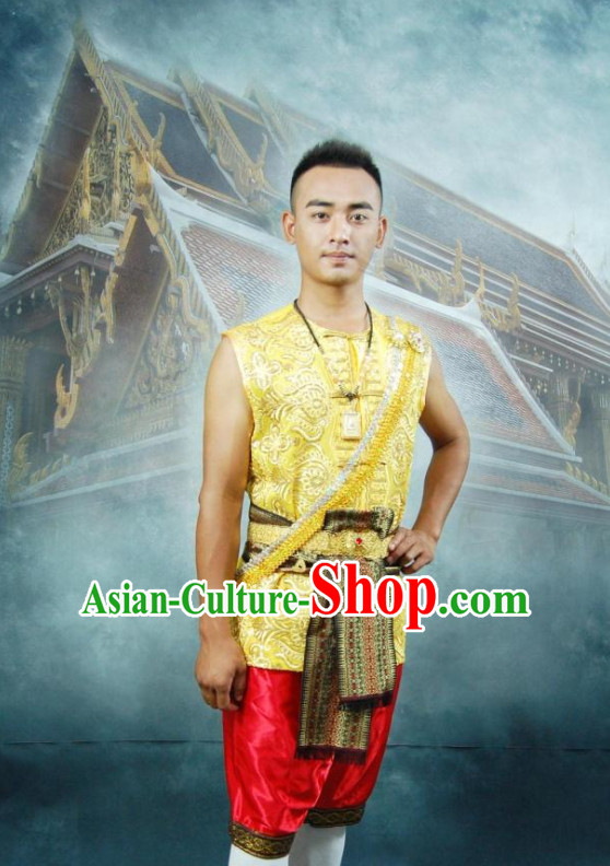 Thailand Clothing Dresses and Pants Complete Set for Men