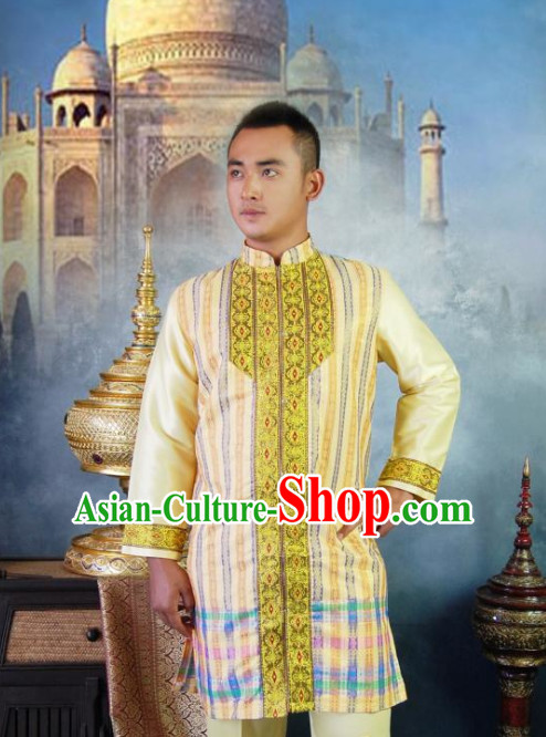 Thailand Formal Dresses online Clothes Shopping Long Robe for Men