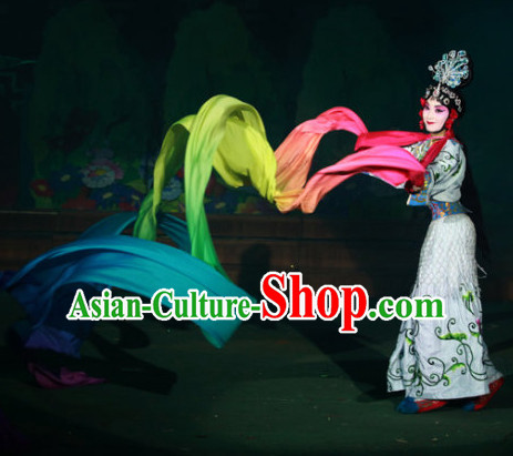 Chinese Opera Costumes and Hair Accessories Complete Set for Ladies