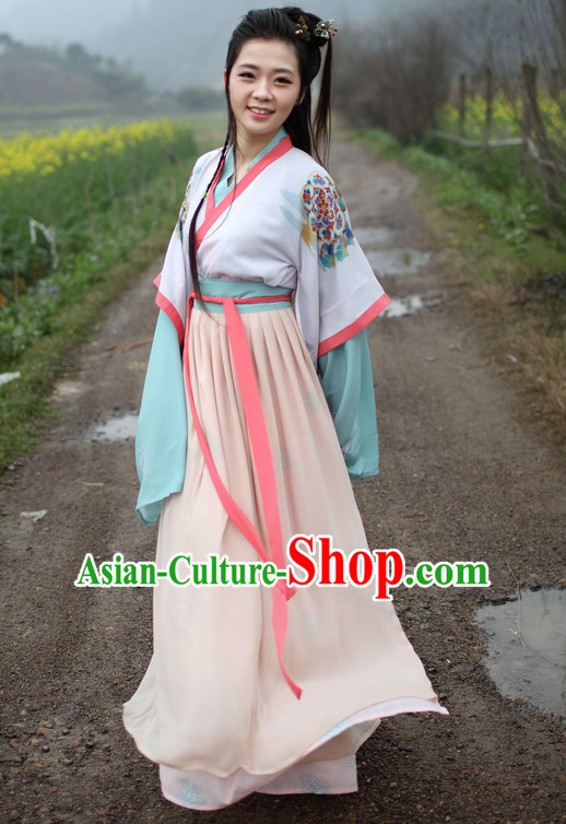 Chinese Hanfu Beauty Halloween Costumes Plus Size Costume online